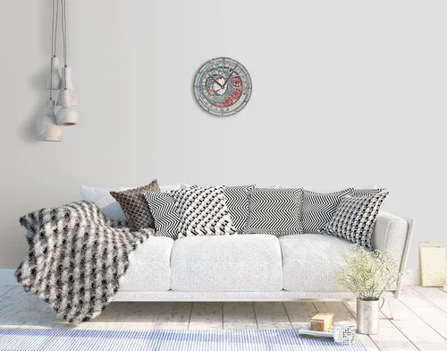 Vista 3 de Automaton Orloj Astronomical Moving Gears Wall Clock Wizard Tower Clock, Large Magic Wall Art, Personalized Gift, Open Silent Mechanism