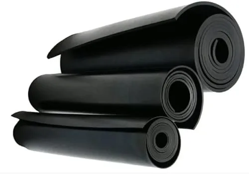 1/32" (0.7 mm) de grosor – Hojas y rollos de goma santopreno – Láminas, rollos y tiras de goma sólida para material de juntas, burletes para la