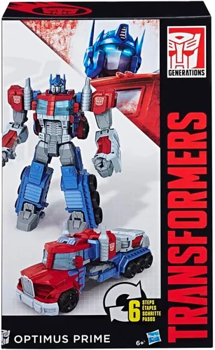 Vista 3 de Hasbro Transformers Generations Cyber Commander Series Optimus Prime Figura escala de 11 pulgadas