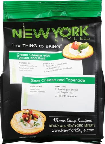 Vista 5 de New York Style Tostadas de Bagel, Ajo, 6 Onzas