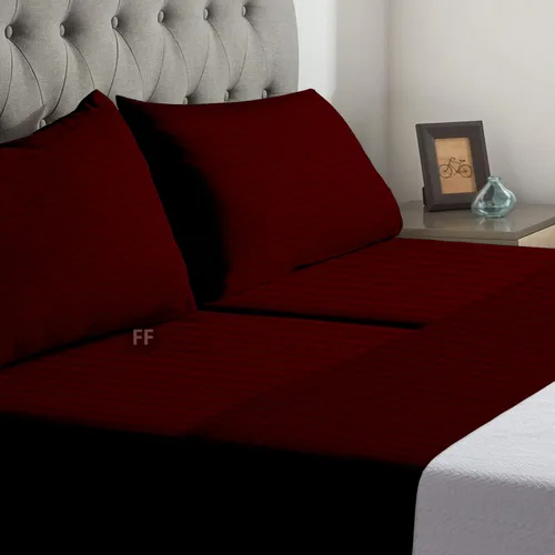 Vista 37 de Juego de sábanas para cama ajustable, tejido de satén suave, 400 hilos, 100% algodón egipcio, 5 piezas con 2 sábanas bajeras, juego de sábanas de 25