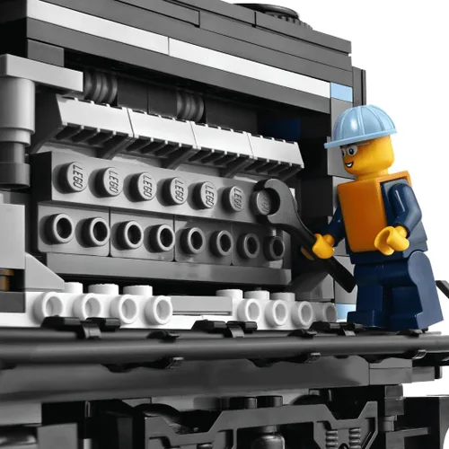 Vista 5 de Lego, Creador de trenes Maersk 10219 (suspendido por el fabricante)