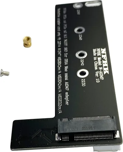 Vista 4 de BestParts M.2 NGFF M-Key NVME SSD convertidor tarjeta de reemplazo para Mac mini finales de 2014 A1347 MEGEN2 MEGEM2 MEGEQ2