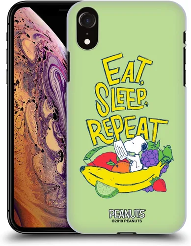 Vista 8 de Head Case Designs Funda rígida con licencia oficial de Peanuts Charlie y Snoopy Naturally Sweet compatible con Apple iPhone 7/8/SE 2020 y 2022