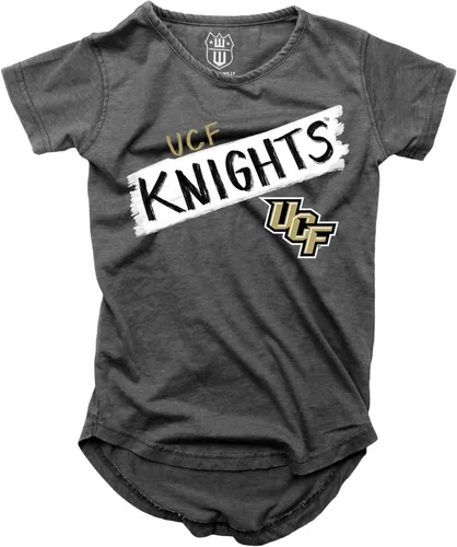 Vista 58 de Wes and Willy NCAA - Camiseta Burnout para niñas S/S