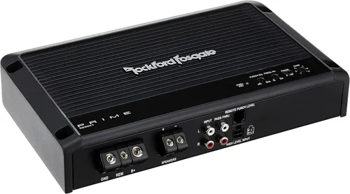 Vista 4 de Amplificador de 1 canal Prime de Rockford Fosgate, Clase D, Negro