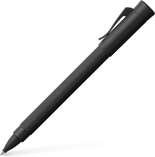 Graf von Faber-Castell Tamitio 141594 - Bolígrafo de punta redonda (1 unidad), color negro