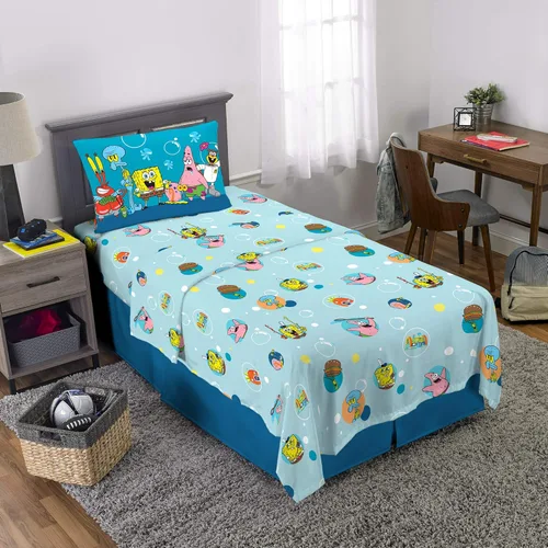 Vista 117 de Franco - Juego de sábanas de microfibra súper suave para niños, tamaño individual, Hello Kitty