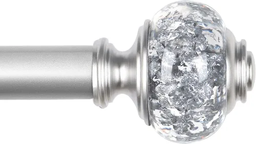 Vista 11 de Barras de cortina USFOOK de 32 a 58 pulgadas (2.6 a 4.8 pies), varillas telescópicas de empalme de 7/8 pulgadas para ventanas de 20 a 54 pulgadas