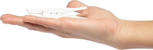 Vista 6 de Plasti-Flex Alfileres de ropa – Alfileres de ropa de plástico resistente – Pinzas para colgar ropa, secar, recortar – Clips de lavandería para secar