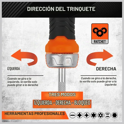Vista 8 de HORUSDY Juego de 2 piezas de punta magnética de 1/4" para destornillador, soporte de broca magnética, de 190mm y 90mm de largo, mango