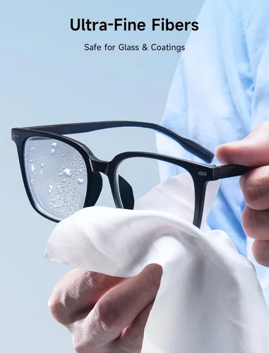 Vista 6 de JSAUX Paquete de 50 paños de limpieza desechables de microfibra (6 x 6 pulgadas), paño de limpieza de lentes, paño limpiador de vidrios – Seguro