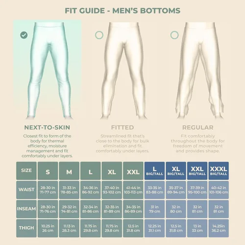 Vista 4 de MERIWOOL - Pantalones térmicos para hombre (100 % lana merina)