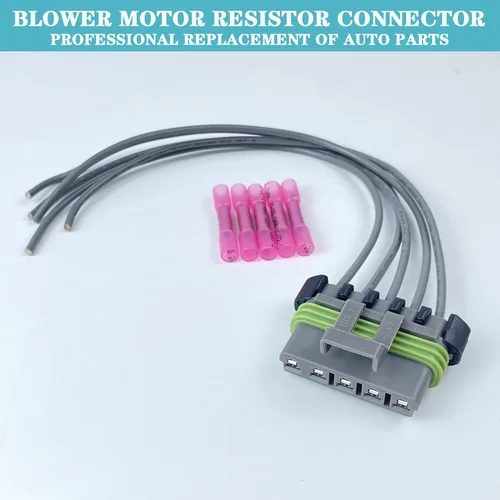 Vista 5 de YzusGomumu Conjunto de cables del resistor del motor del ventilador HVAC para automóvil Compatible con 2015 2016 2017 2018 2019 Chevrolet Trax