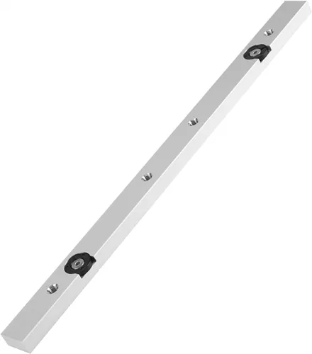 Vista 4 de Oumefar Barra de inglete de aleación de aluminio, sierra de mesa deslizante, barra de acoplamiento, riel de guía general, accesorios para sierra