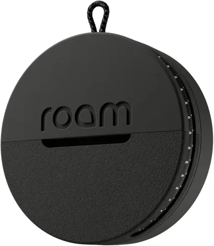 ROAM SMART TRACKER - Rastreador Bluetooth y localizador de artículos para llaves, equipaje, equipo para niños y mascotas, (iOS, Android), sin Negro
