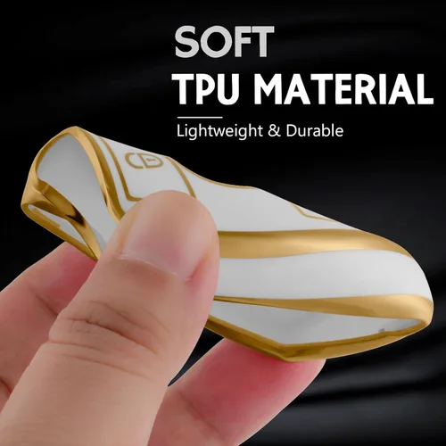 Vista 7 de Funda para llavero de automóvil de Mercedes Benz, con protección de TPU suave, compatible con Mercedes Benz C E S M CLS CLK G Class Keyless Smart