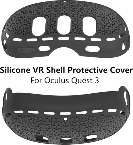 Vista 7 de EfficVerwal 3 in 1 Accessoris Set for Quest 3,Head Strap for Oculus Quest 3 with Battery, Adjustable Elite Strap, Shell Protective Cover & Meta 3