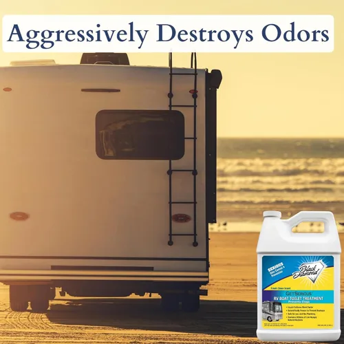 Vista 2 de Black Diamond Stoneworks Obtén serio tratamiento y desodorante para tanque de retención química de RV, barco, cámper. Funciona más rápido que