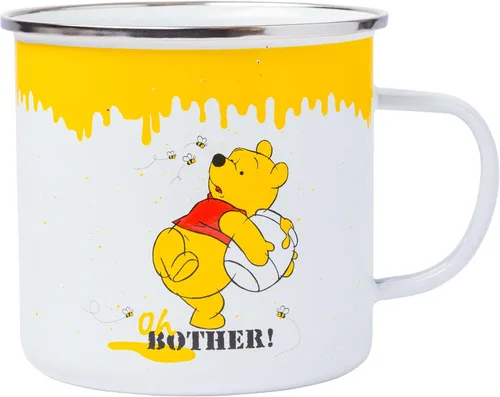 Vista 9 de Silver Buffalo Disney Mickey Mouse Aw Shucks Whoopee - Taza esmaltada, 21 onzas