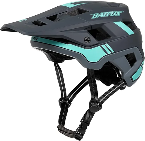 Vista 12 de Casco de Bicicleta BATFOX, Casco de Bicicleta de Montaña para Hombres, Mujeres, Adultos y Jóvenes