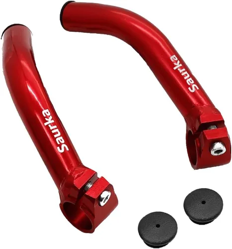 Vista 7 de Thinvik Acoples de Manillar para Bicicleta de Aluminio MTB, Extensión de Manillar para Bicicleta, Negro