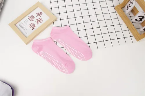 Vista 9 de Calcetines de yoga antideslizantes para mujer, yoga y pilates