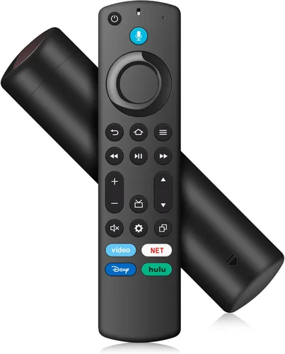 Vista 10 de Control remoto de voz de repuesto apto para Fire Smart TV Stick (2ª generación/3ª generación), Stick (HD/4K Max/4K/Lite), TV Cube, Smart TV