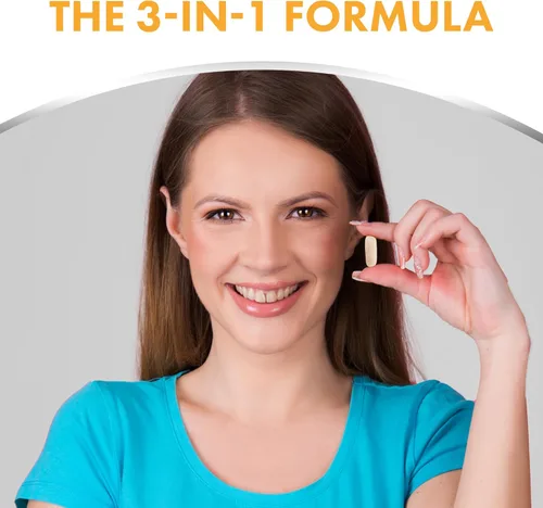Vista 6 de Focus Factor Suplemento para el cerebro y la visión para adultos, 120 unidades, vitamina ocular, suplemento mineral y multivitamínico completo
