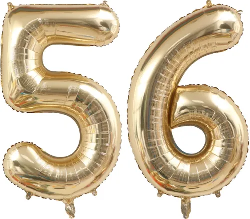 Vista 52 de Globos de oro claro de 40 pulgadas con el número 0, globos gigantes de helio de Mylar de aluminio de 0 pulgadas, globo digital grande para niñas