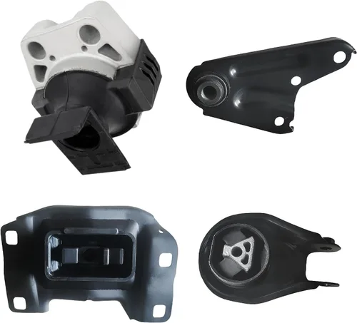 Vista 16 de Conjunto de soportes de motor 3 piezas compatible con 2006 2007 2008 2009 Fo-rd Fusion 2.3L/3.0L Mercury Milan A5473 A5381 A5474