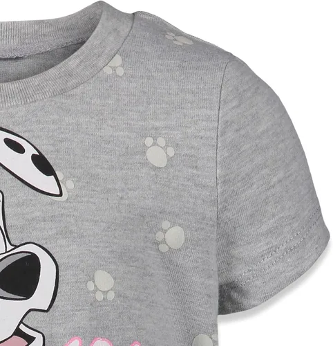 Vista 8 de Disney Classics 101 Dálmatas Lady and The Tramp The Aristocats paquete de 3 camisetas sin botones para niños grandes