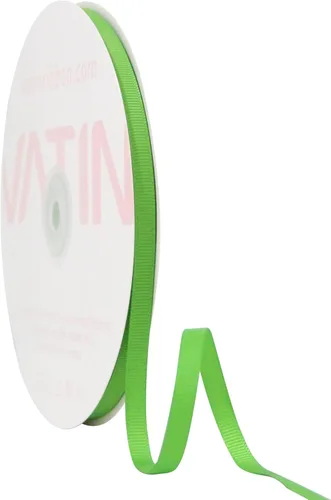 Vista 95 de VATIN Cinta de Grogrén Negra, 1-1/2" x 50 Yardas Continuas, Cinta de Grogrén de Poliéster Negra, Usar para Lazos de Bricolaje, Accesorios