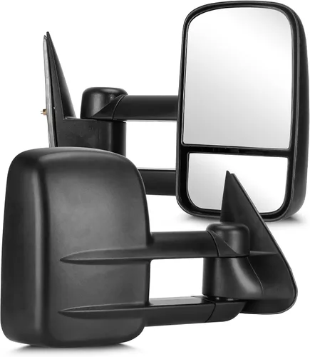 Youxmoto Espejos de remolque 1999-2007 para Chevy para GMC Silverado/Sierra 1500 2500HD 3500HD / Tahoe Suburban Avalanche Yukon Pickup Truck