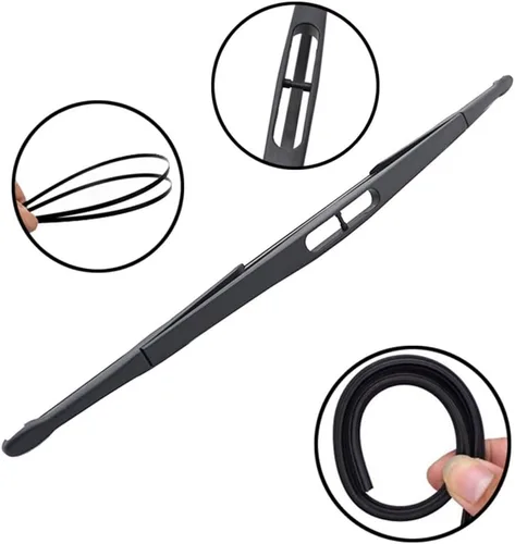 Vista 4 de 3pcs Wiper Front & Rear Wiper Blades Set Kit Compatible with Opel Zafira A 1999-2005 Windshield Windscreen Window Brushes 24"+22"+16
