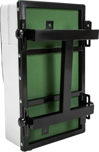 Vista 7 de Bolsa pesada de boxeo con corte superior para montaje en pared, boxeo cuadrado, entrenamiento de artes marciales mixtas, blanco de pared