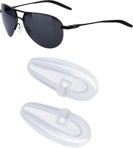 Vista 5 de Clear Soft Silicone Replacement Nose Pads for Oakley Tincup OX3184Conductor 6 OO4106Conductor 8 OO4107Savitar