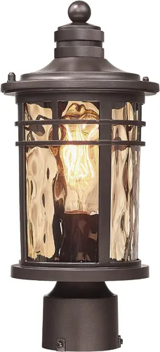 Vista 18 de Darkaway Luces de Poste para Exteriores Postes de Lámpara Iluminación para Exteriores, Luces de Poste de Aluminio Accesorios de Luz para Exteriores