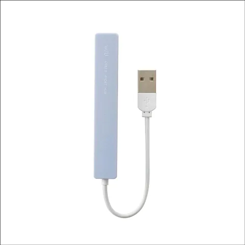 Vista 2 de Nakabayashi Z0235 w/U USB Hub, USB 2.0, 4 Ports, Powder Blue
