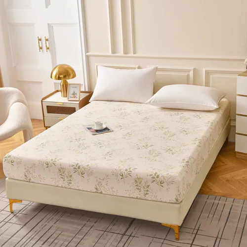 Vista 9 de Mengersi Sábana bajera ajustable de tamaño individual, sábana bajera ajustable de microfibra suave y ligera con bolsillo profundo