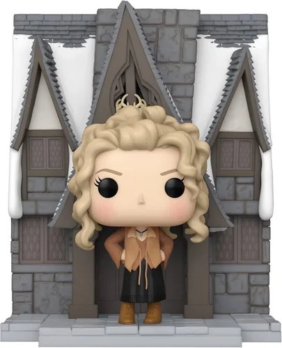 Vista 2 de Funko Pop! Deluxe: Harry Potter: Hogsmeade - Madam Rosmerta con las tres escobas