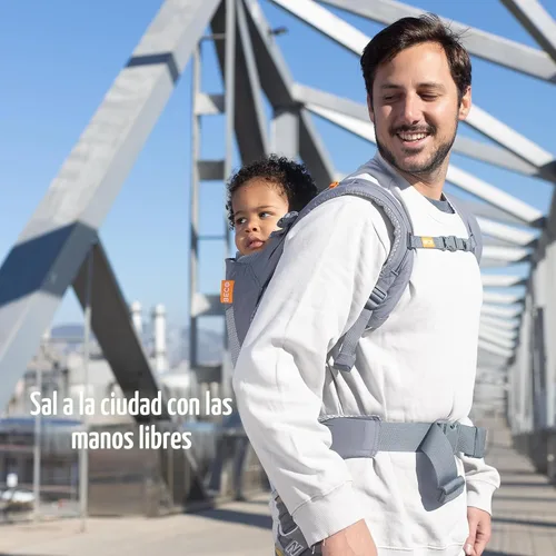 Vista 6 de Beco Portabebés para niños pequeños (20 a 60 libras) con malla 3D transpirable y asiento extra ancho, estilo mochila y transporte frontal - Mochila