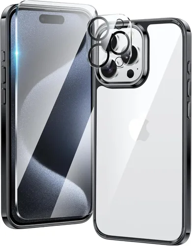 Vista 108 de FNTCASE para iPhone Air Case Clear: Fundas magnéticas para teléfono con protector de pantalla a prueba de caídas, compatibles con Magsafe, delgadas