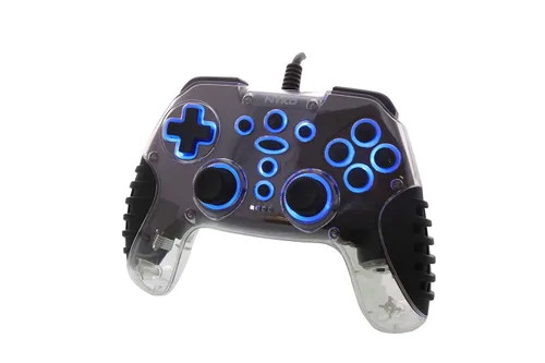 Vista 8 de Nyko Air Glow Controller for PlayStation 4 - LED Light Show and Hand Cooling Fan - Wired 10Ft Cable - PlayStation 4