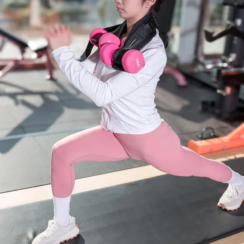 Vista 5 de Cinturón de Empuje de Cadera para Mancuernas, Cinturón de Glúteos para Empuje de Cadera con Almohadilla Antideslizante