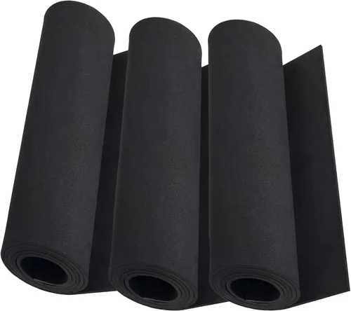Vista 57 de Rollos de hojas de espuma negra, hoja de espuma EVA grande premium de 13.9" x 59", 5mm de grosor, densidad 86kg/m3 para disfraz de Halloween