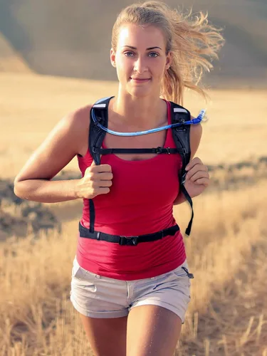 Vista 7 de Hydration Backpack, Lightweight Hydration Pack with 2L Water Bladder, 6L Water Backpack for Men Women Cycling, Hiking, Mountain Biking, Skiing