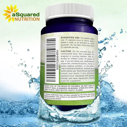 Vista 8 de aSquared Nutrition SAM-e - Suplemento de 400 mg – 90 cápsulas – Lo mismo (S-Adenosil metionina) para apoyar el estado de ánimo, la salud