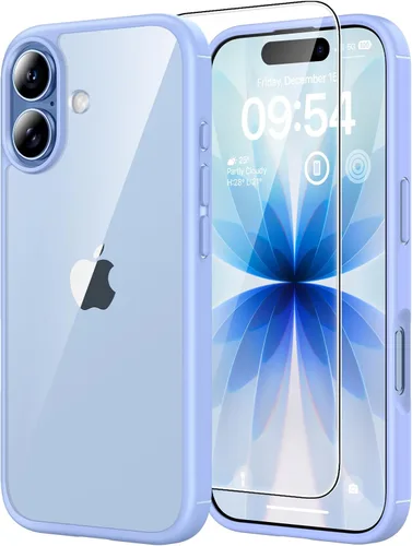 Vista 139 de TAURI Funda para iPhone 17, antiamarilleamiento con protector de pantalla, protección de grado militar, a prueba de golpes, delgada para iPhone 17