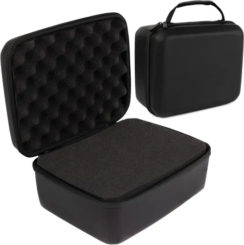 Vista 8 de Funda protectora rígida con espuma personalizable, funda rígida ligera para electrónica, cosméticos, maquillaje y más, protección EVA